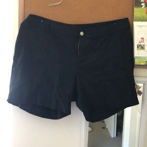 Never worn black plus size black shorts
